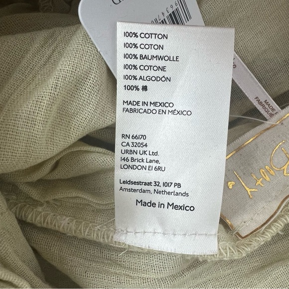 NWT Free People Jen’s Pirate Booty Cotton Gauzy Pants - Picture 7 of 7